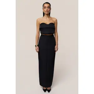 Black Addyson Skirt Set