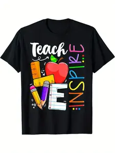 Adorable Shirt for Male Educators That Promotes Teaching, Love, And Inspiration