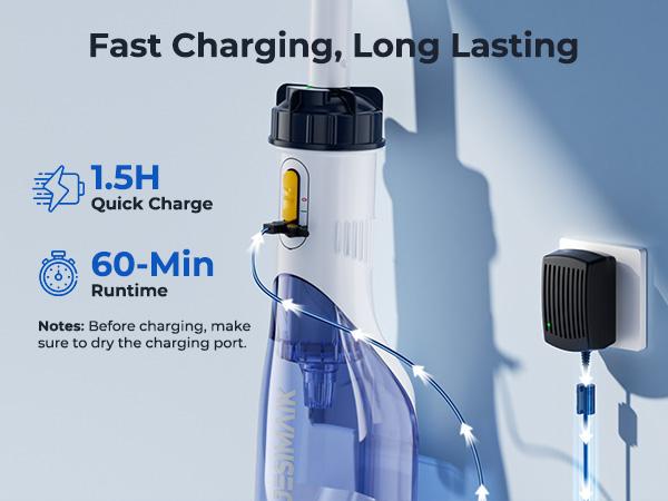 BigSale88！！Pool Vacuum for Above Ground Pool, JESIMAIK Cordless Pool Vacuum with 18.5 GPM, 60 Min Runtime, Telescopic Pole, Ideal Above Ground Pool Vacuum for Inground Pool, Spas, Hot Tubs tiktokshopbacktoschool