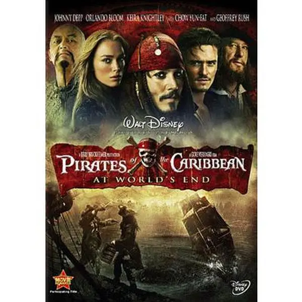 USED Book - Pirates of the Caribbean: At World's End (DVD) - english