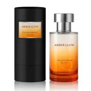 Amber Glow Eau de Parfum - Exclusive Signature Scent with Natural Plant Extracts - Long-Lasting Fragrance for Sensitive Skin - Perfect Gift in Modern Bottle