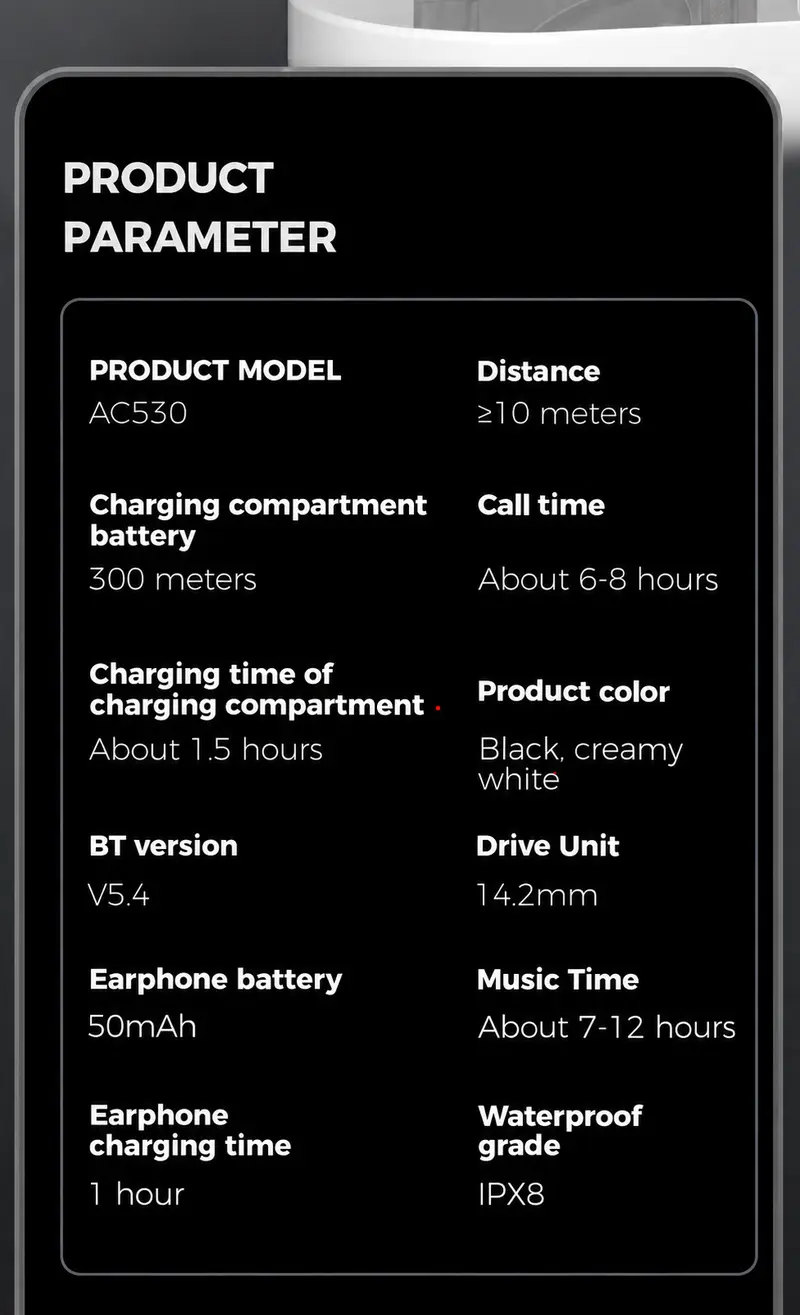 Monster Wireless Bluetooth 6.0 (BT6.0 Low Lag) Foldable In-Ear Earbuds, Dual-Fold Design, Comfortable Ear Hooks, 165H Nonstop Audio, Waterproof Sweatproof for Gym & Run, Rechargeable Sport Headset, Men's Back to School Gifts