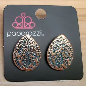 Seasonal Bliss, Copper and Brass Post Earrings Options