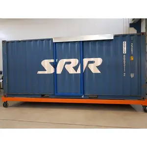 20′ Storage Container With Sliding Door