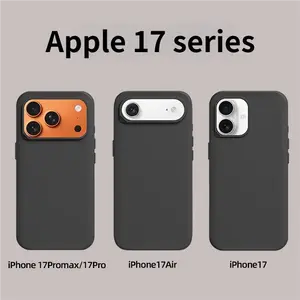 2025 RHINOSHIELD Rhino Shield Compatible with Apple iPhone 17 Pro Full Coverage Anti-drop Phone Case Magnetic Charging iPhone 17 Pro Max Protective Cover 16pm Silicone Soft Matte Business Shell