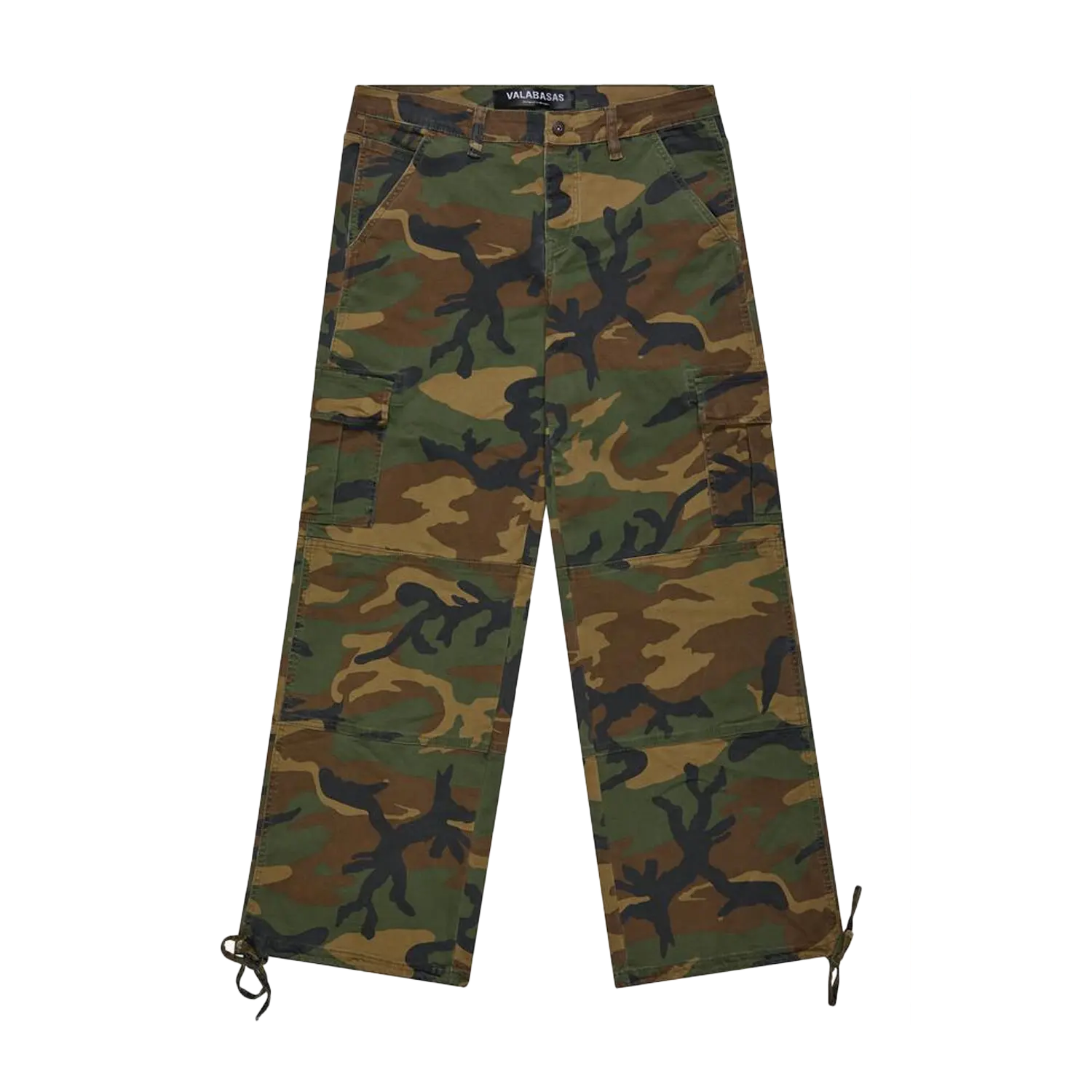 VALABASAS Safari BAGGY DENIM  VLBSBG002-I5/6 FOILAGE GREEN