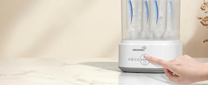 Grownsy Bottle Sterilizer and Dryer, Compact Electric Steam Baby Bottle Sterilizer, Bottle Sanitizer for Baby Bottles, Pacifiers, Pump Parts,Baby Product bottle washer./916 Grownsy Bottle Sterilizer and Dryer, Compact Electric Steam Baby Bottle Sterilizer, Bottle Sanitizer for Baby Bottles, Pacifiers, Pump Parts,Baby Product bottle washer./916
