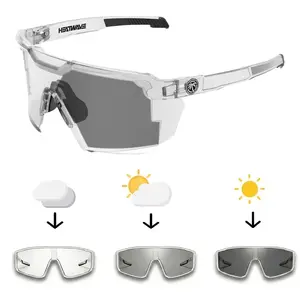 Photochromic Polarized Z87+ Safety glasses UV400 Eyewear Ideal for Sports, Fishing, Golf, Cycling, and Driving