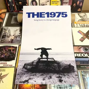 The 1975 'Being Funny In A Foreign Language' Promotional Album Poster POSTER
