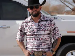 WHITE/RED/BLACK AZTEC COOL TECH BUTTON UP - 182