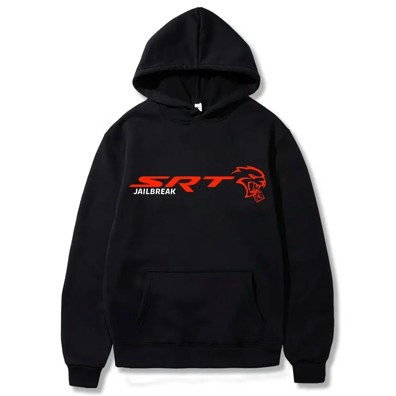 SRT JAILBREAK Hoodie PUFF - Men's Pullover Tops, Comfortable and Stylish