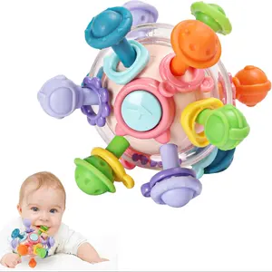 Venditer Baby Sensory Toy Bell for Infants 0-3 Months, Montessori Educational Toy for Babies 6-12 Months, New Gift for Early Learning, Rattle Maracas Sensory