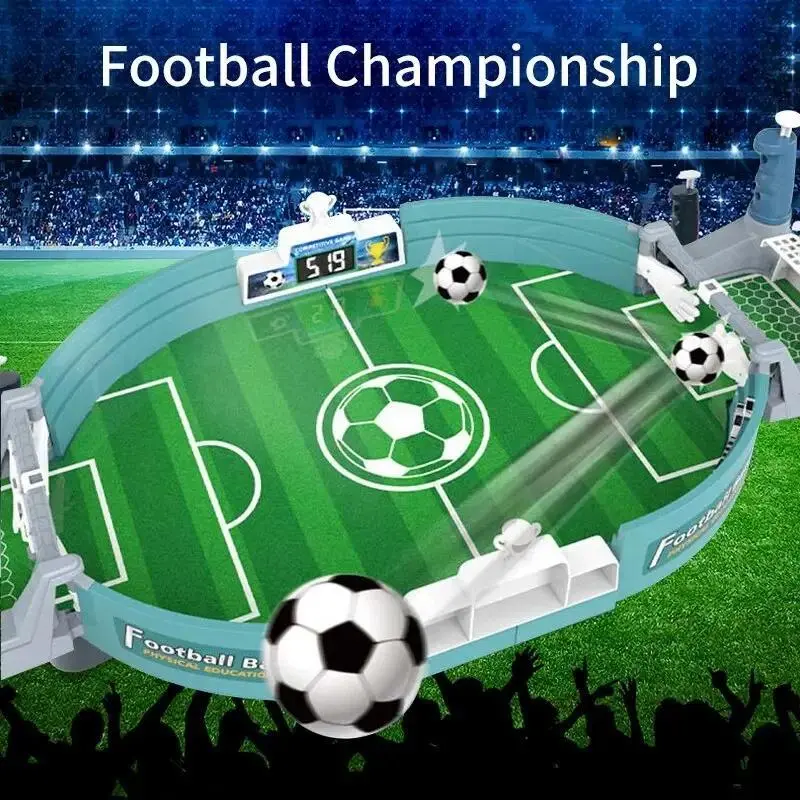 Kids Table Football Game Interactive Soccer Board Toy Family Party Indoor Sports Game for Boys and Girls