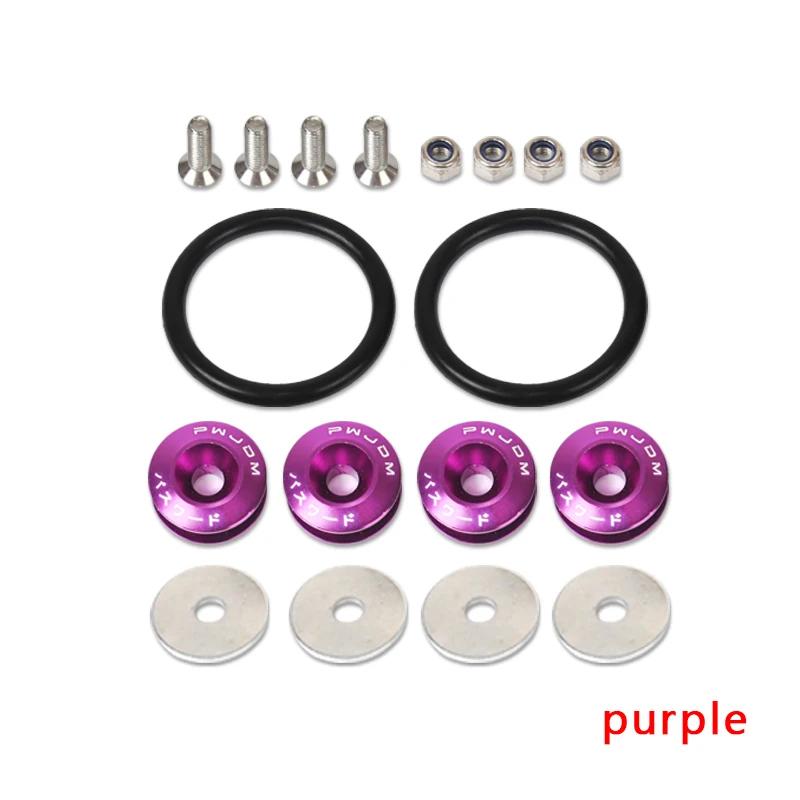 Aluminum Quick Release Fasteners For Front Bumper Rear Bumper Hatch Cover Surround Fixing Buckle