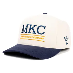 MKC UNIVERSITY HAT - IVORY/NAVY