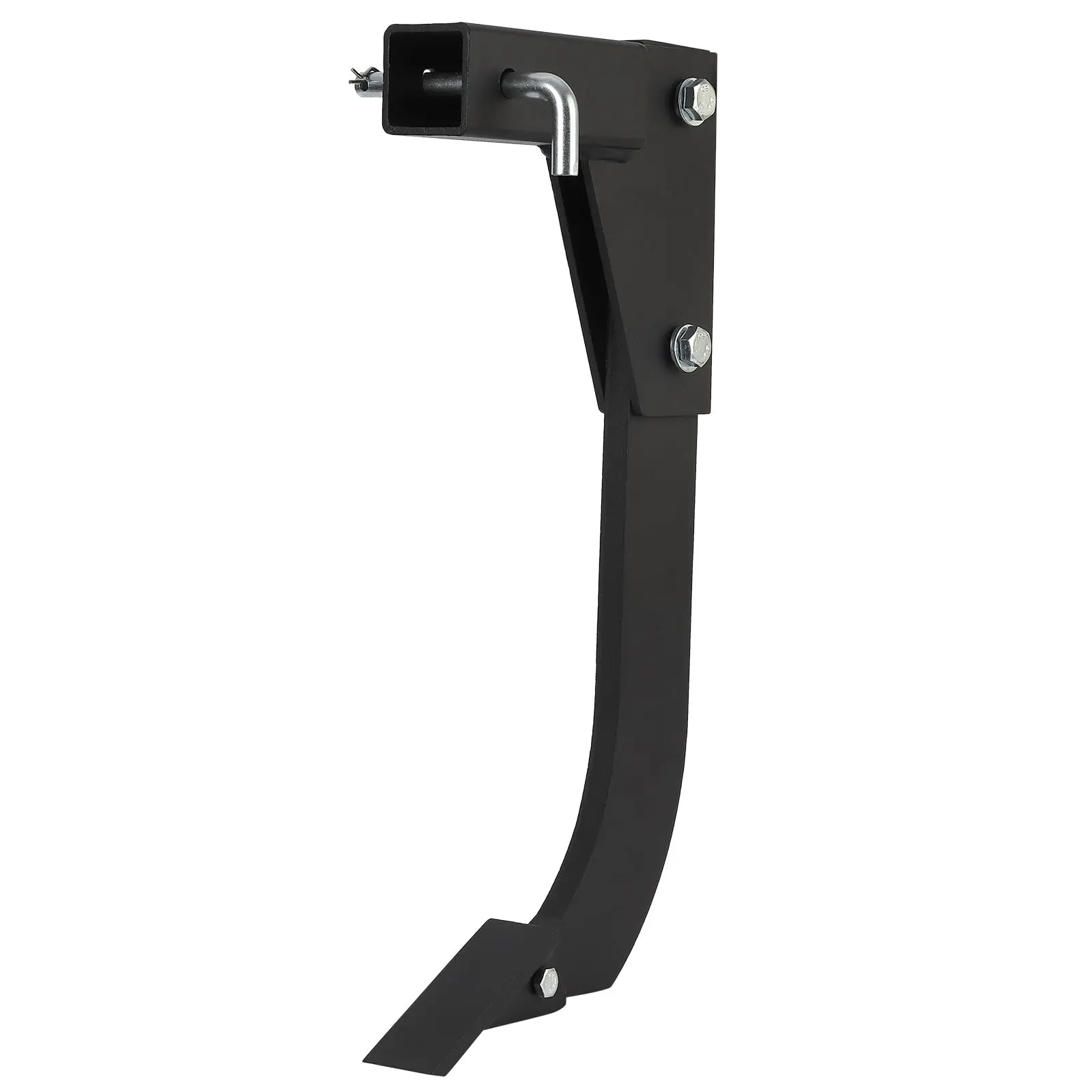 GARVEE Hitch Mounted Ripper: 18'' Shank Middle Buster Plow for ATV/UTV Tractors with 2" Receiver, Easy One-Pin Mounting, Heavy Duty Trencher Subsoiler with Replaceable Ripper Teeth