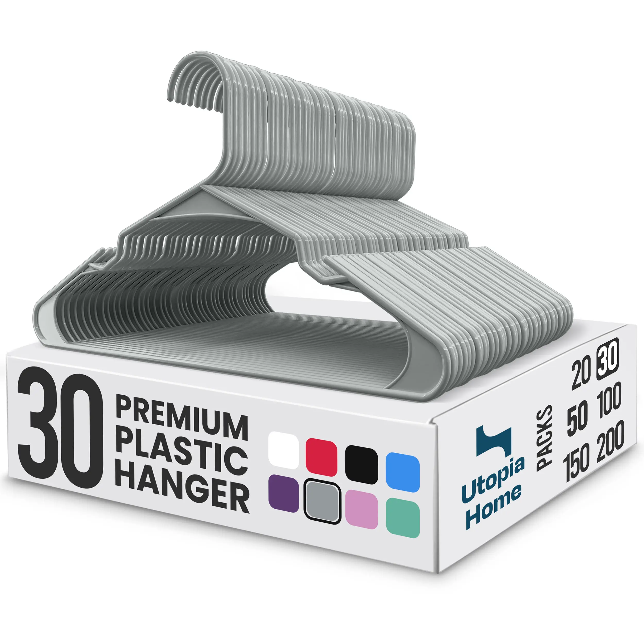 Grey Pack of 30 