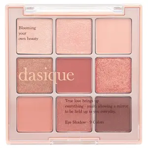 Dasique Eyeshadow Palette, 02 Rose Petal, 1 Count