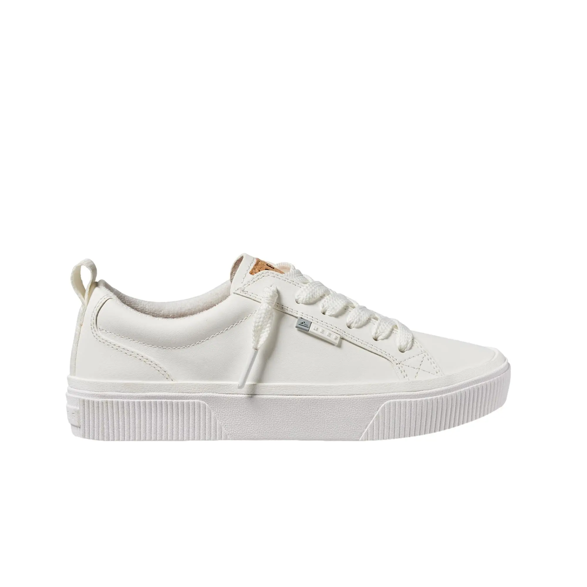 Reef Lay Day Dawn White Leather  CJ5183 Women's