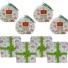 Temp-tations Set of 4 Recipe Ornaments with Gift Boxes