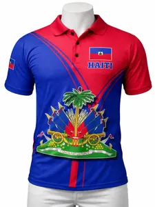 “Mayo Haiti  Polo Design – HAITI Print – Size S, M, L – Unisex Premium Shirt” Altènatif: “Haiti Polo Shirt  (S/M/L) – HAITI Logo – Streetwear Premium” “Mayo Polo Drapo Ayiti  – Size S, M, L – Stylish & Comfortable”
