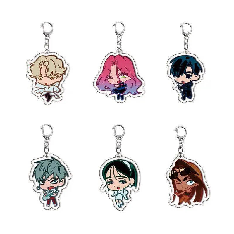 AlienStage Keychain - Cool Alien Stage Shaped Key Ring for Trendy Fans Featuring Adorable Character Designs in Vibrant Colors