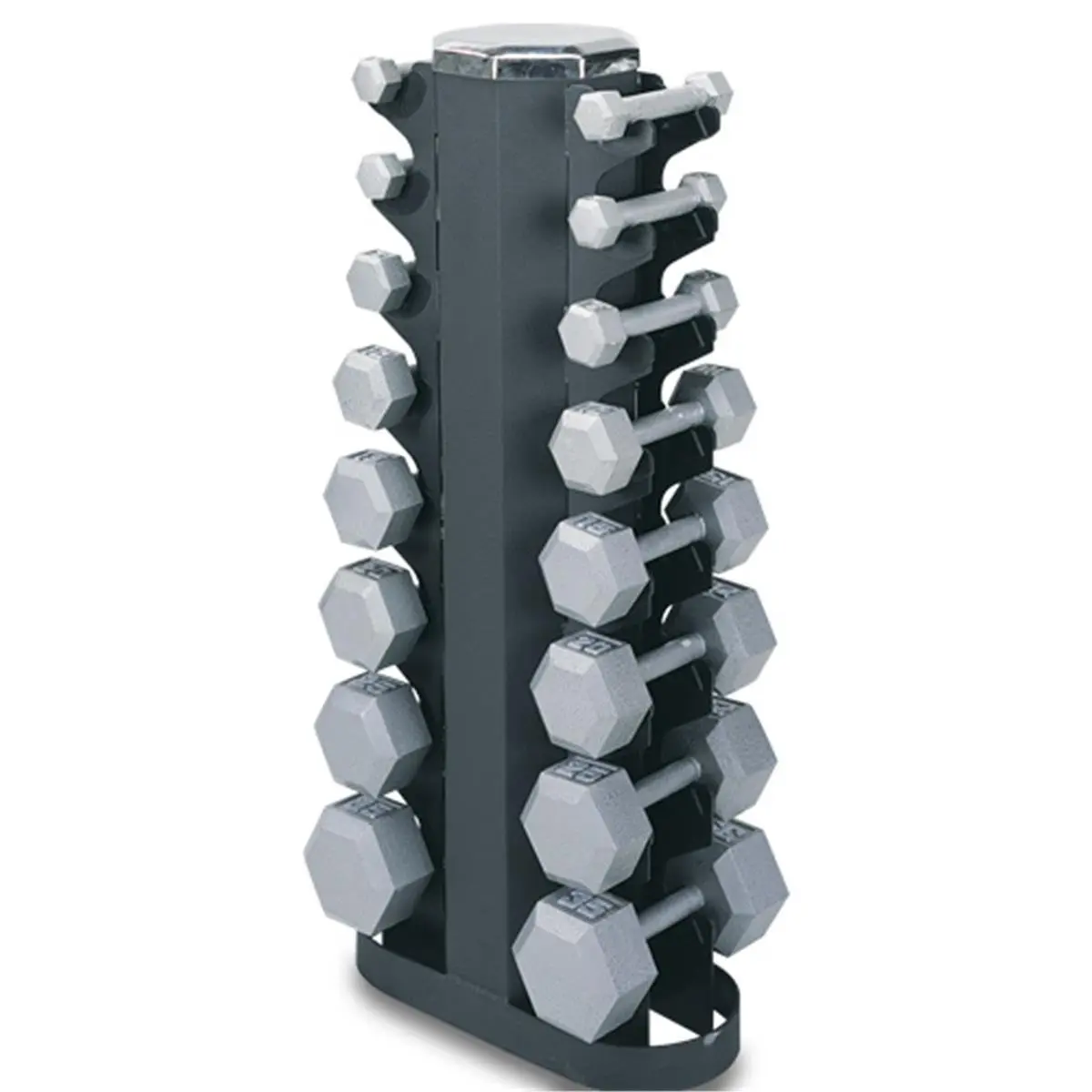 Upright Dumbbell Storage Rack, Adjustable Dumbbell Rack