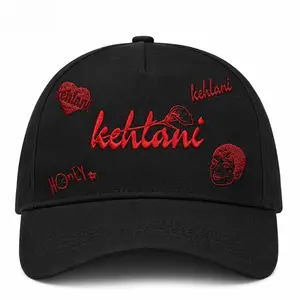 Kehlani Embroidered Baseball Cap - World Tour 2026 Inspired Unisex Adjustable Cotton Dad Hat for Outdoor Summer Style - Distressed Black, Hot TikTok Fashion Trend