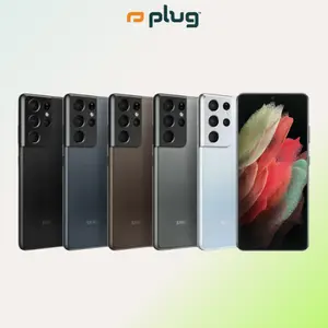 Refurbished Samsung Galaxy S21 Ultra (Unlocked) - Excellent Condition with 1-Year Warranty by Plug