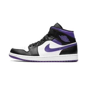 Air Jordan 1 Mid "Dark Iris" 554724 095