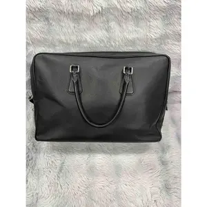 Pre-owned PRADA leather Shoulder Bags Neutral Briefcase xiaotang20260308015
