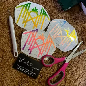 Sleep Holographic Vinyl Decal Bundle - Includes 3 random  holographic decals!