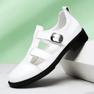 Bdhjydb Classic Design That Doesn'T Pick Body Shapes to Enhance Outfit Texture Men'S Versatile Plus Size Perforated Shoes