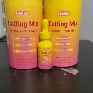 【Leefar Cutting Bundle】Leefar Cutting Mix| Strawberry Açaí Flavor*1+Leefar Cutting Drops| Mango Dragonfruit Flavor *1