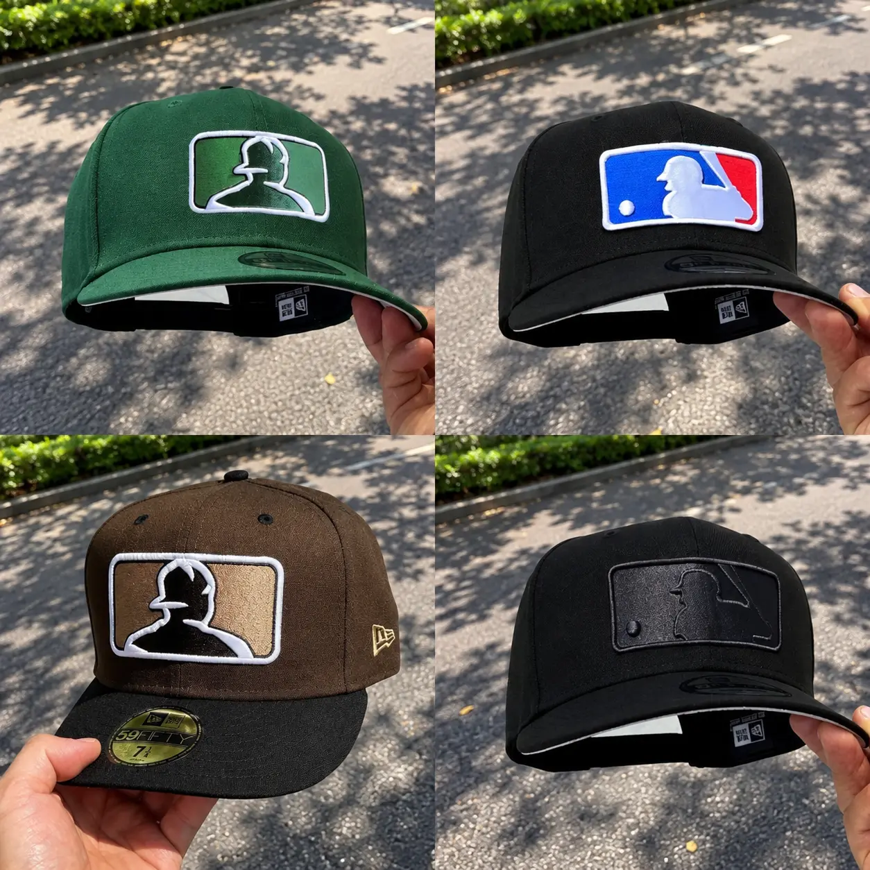 New Era MLB Logo Collection Baseball Cap – Classic Embroidered League Patch Hat, Adjustable Snapback Streetwear Style, Unisex Casual Sports Fashion