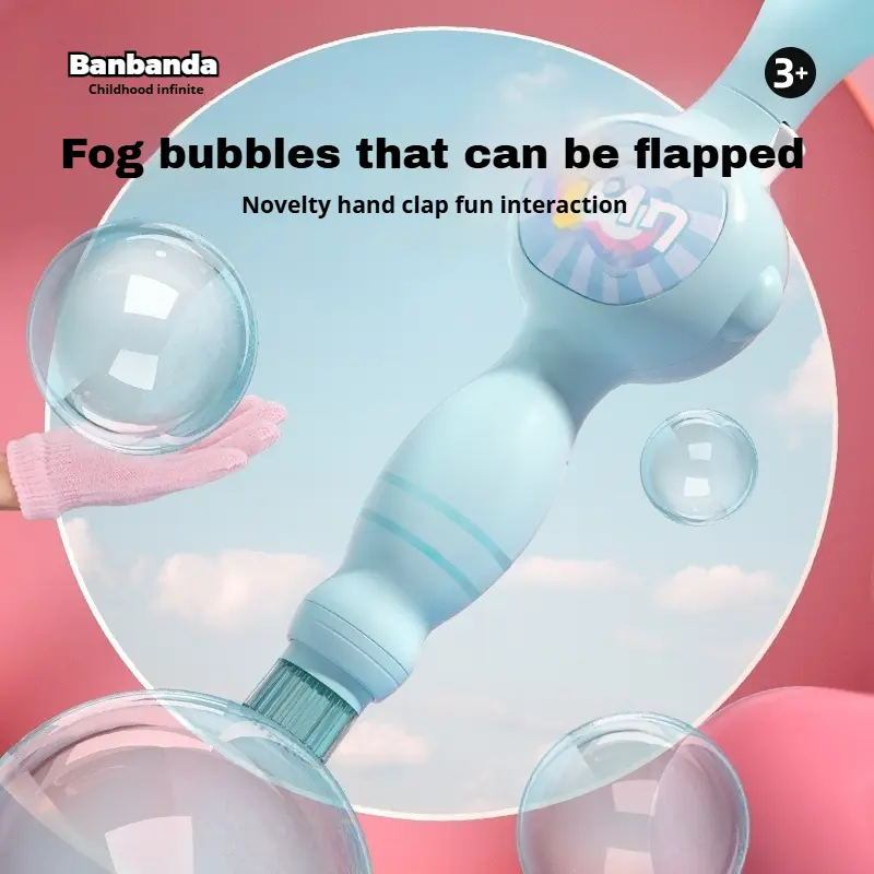 Bubble Machine,Fog Bubble Machine, Flexible Bubble Spray Wand,Fun Science Experiments, Kids Toys, Parent-child Interaction,Summer Toys,Kids Gifts,Parent-Child Interaction,Summer Toys,Gifts,GiftsSlapable,Back To School Gifts