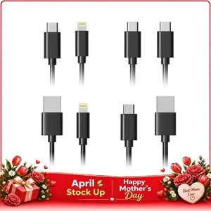 【U4】Miro Type-C Cable – 100W 5.0A Fast Charging, 480M/s Data Speed, Works with Phones, Tablets & Laptops, Ideal for Office, Travel & Home Use, Reliable Everyday Essential, Practical Tech Gift for Holidays & Special Occasions