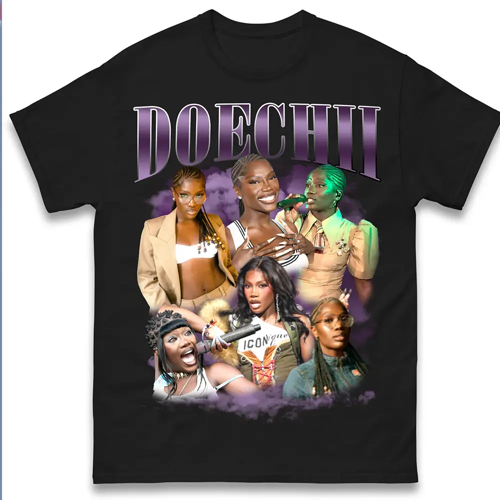 Doechii T-Shirt - Bootleg Rap Graphic Tee Shirt
