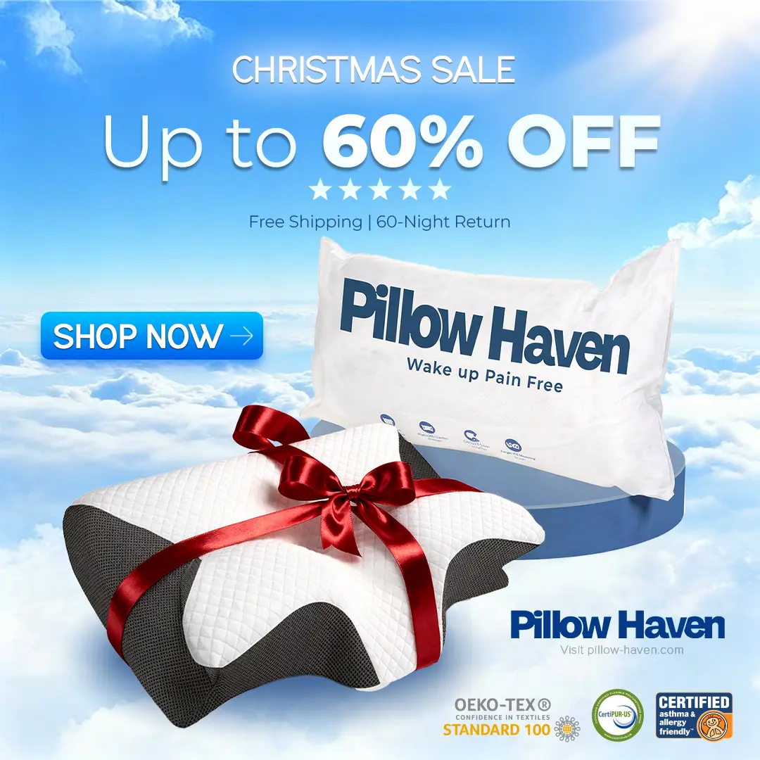 Premium Pain Relief Pillow™ | Christmas Deals 60% OFF