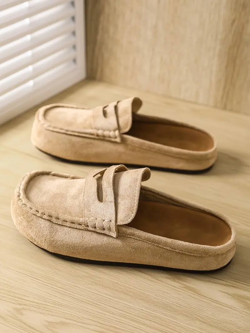 Beige slip clogs - TikTok Shop display picture 1