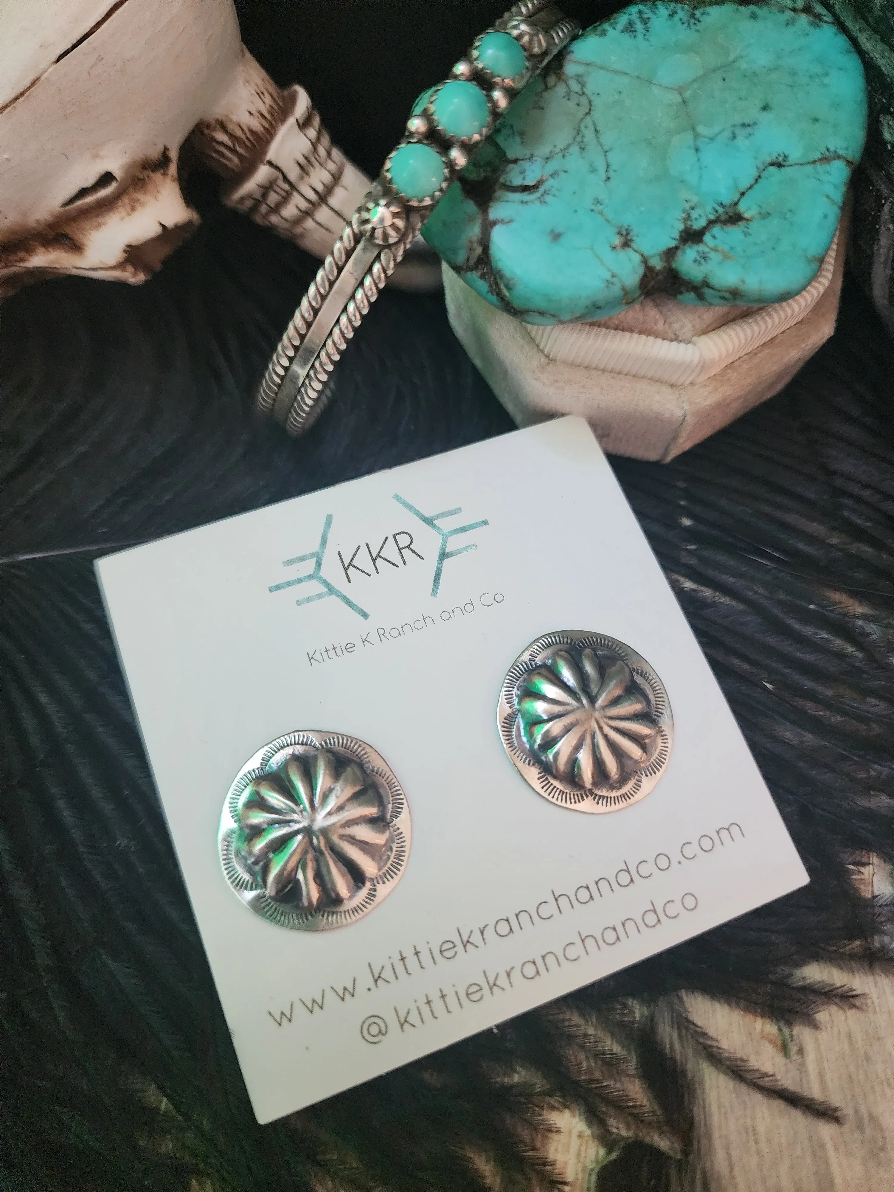 JOAN BEGAY CONCHO STUDS