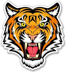 Tiger Vinyl Sticker Decal Tiger Vinyl Sticker Decal