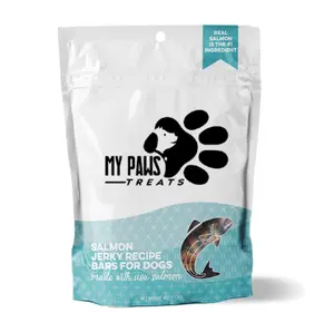 Salmon Jerky Recipe Bars for Dogs