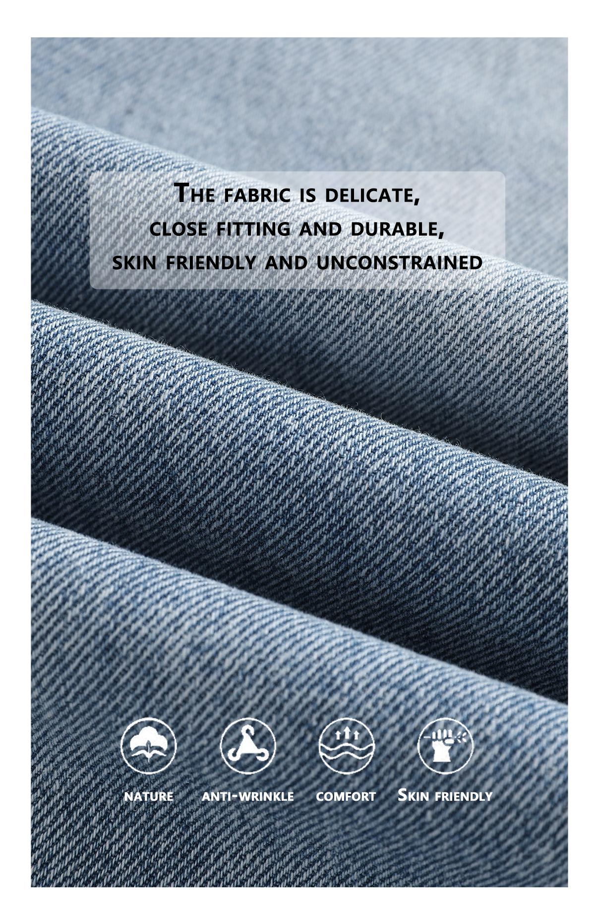 2-Pack Men's Vintage Washed Wide-Leg Jeans, Soft Cotton Denim Fabric, Relaxed Cut,  Loose Fit, Trendy Retro Street Style, Classic Denim Wear, Men's Casual Straight Leg Jeans, Jeans for Back to School ,Stylish Summer Jeans