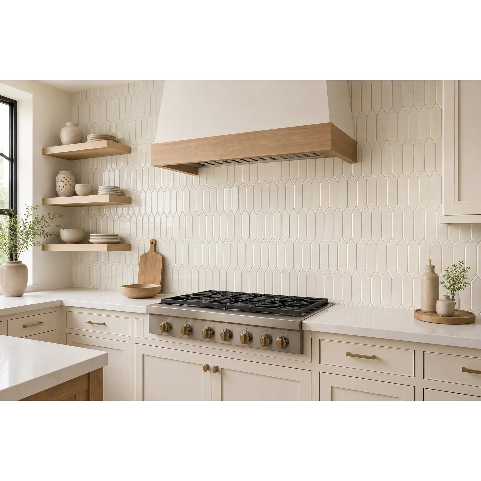 Daltile Mythology Santorini Glossy 2×5 Picket Ceramic Mosaic Tile | Spotlight Savings