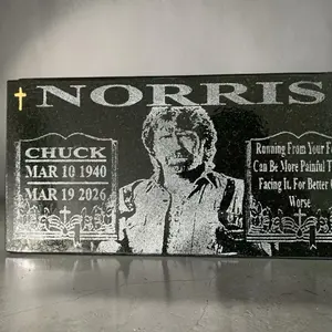 Grave marker Memorial on Absolutes Granite - Premium Black Granite for Dignified loved one Tribute