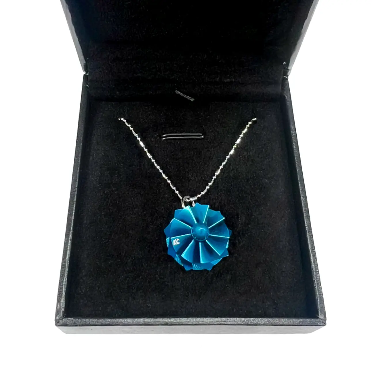 KC Turbos Compressor Wheel Pendant Necklace