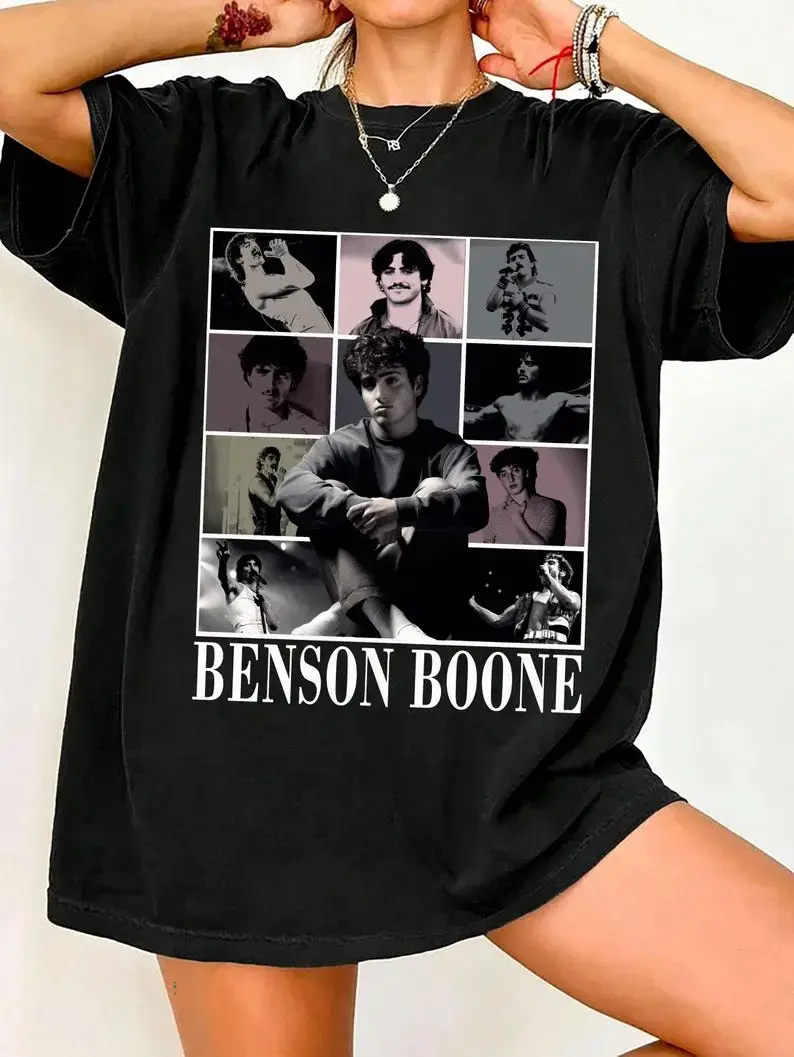 Benson Boone Fireworks & Rollerblades Tour 2026 Shirt, Wanted Man Concert Tee, Vintage Indie Pop Fan Gift, Retro Music T-Shirt