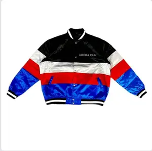 Satin Multicolor Jacket men's jackets