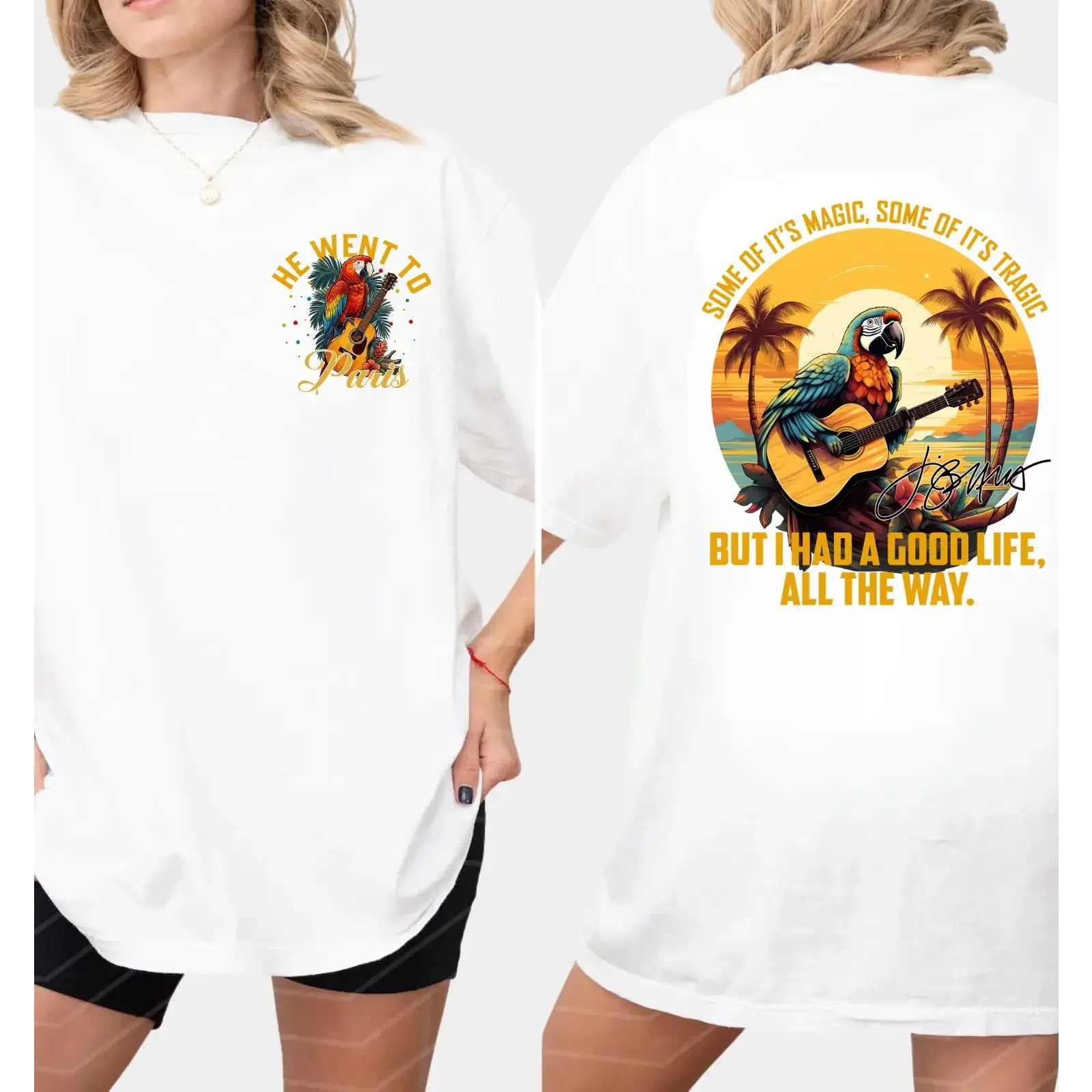 HOT The Way Jimmy Buffett Signature T Shirt, R.I.P Jimmy Buffet Shirt, 90s Vintage Jimmy Buffett Fan Gift Shirt For Men , For Fan